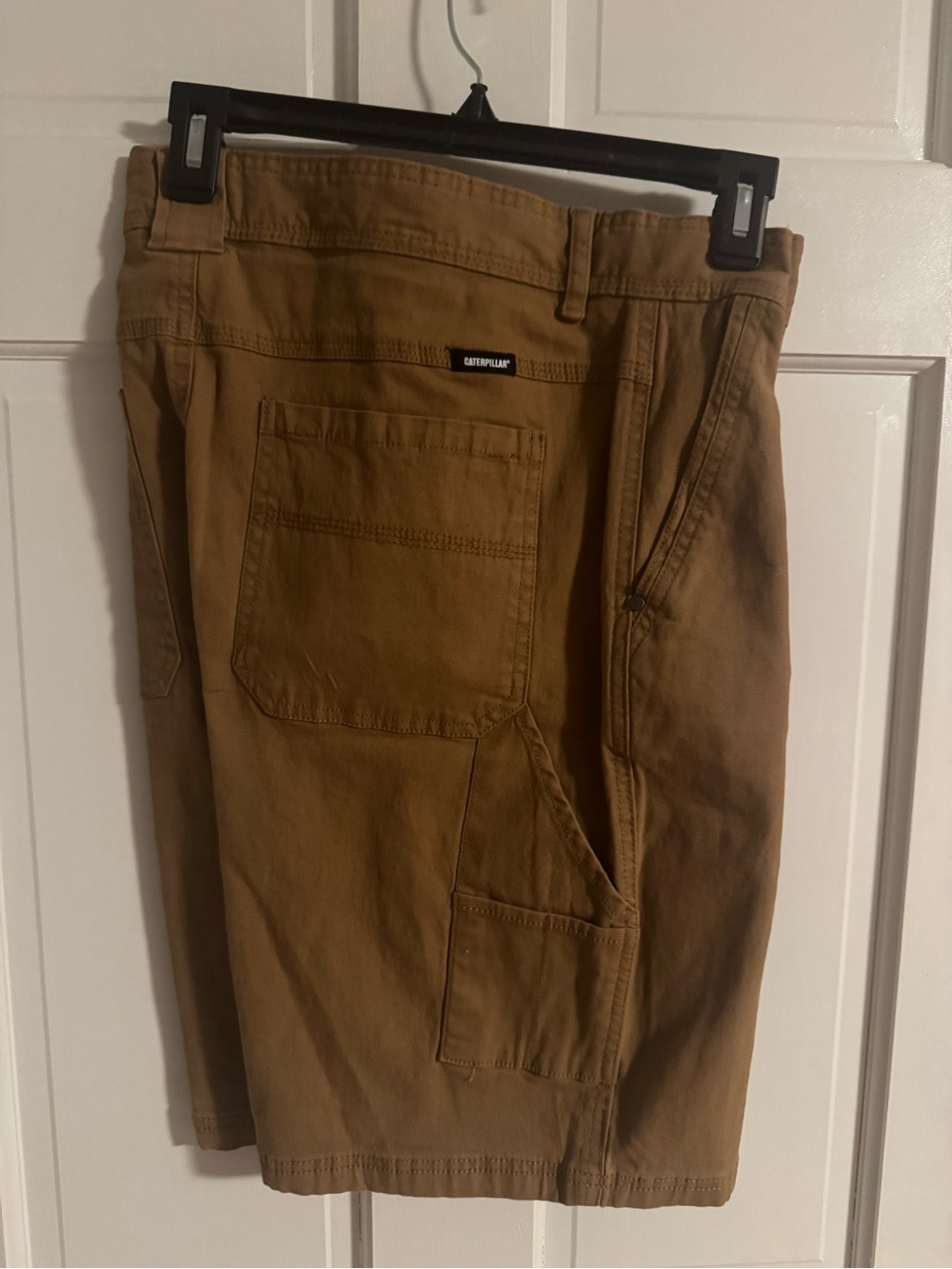 Men's Caterpillar Brown Cargo Workwear Shorts Size 34 NWT CAT Workwear